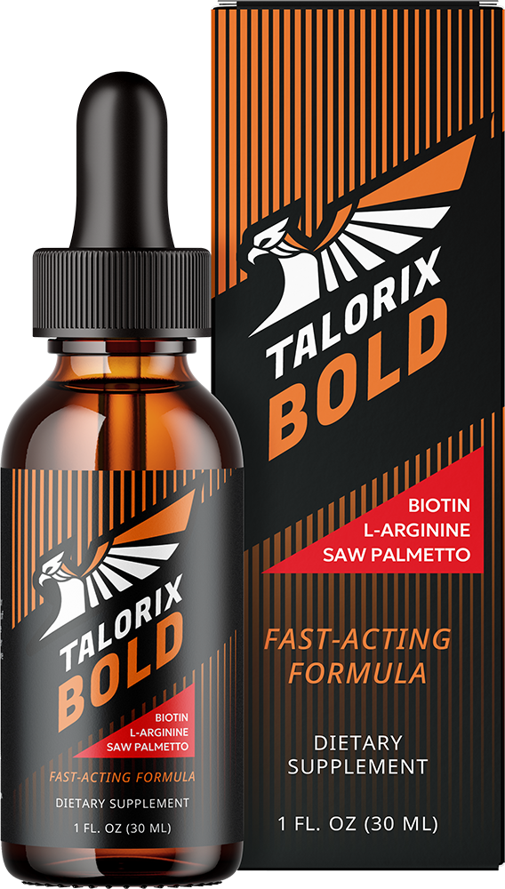 Frasco de Talorix suplemento, fórmula avanzada para el apoyo de la vitalidad masculina y el rendimiento diario.